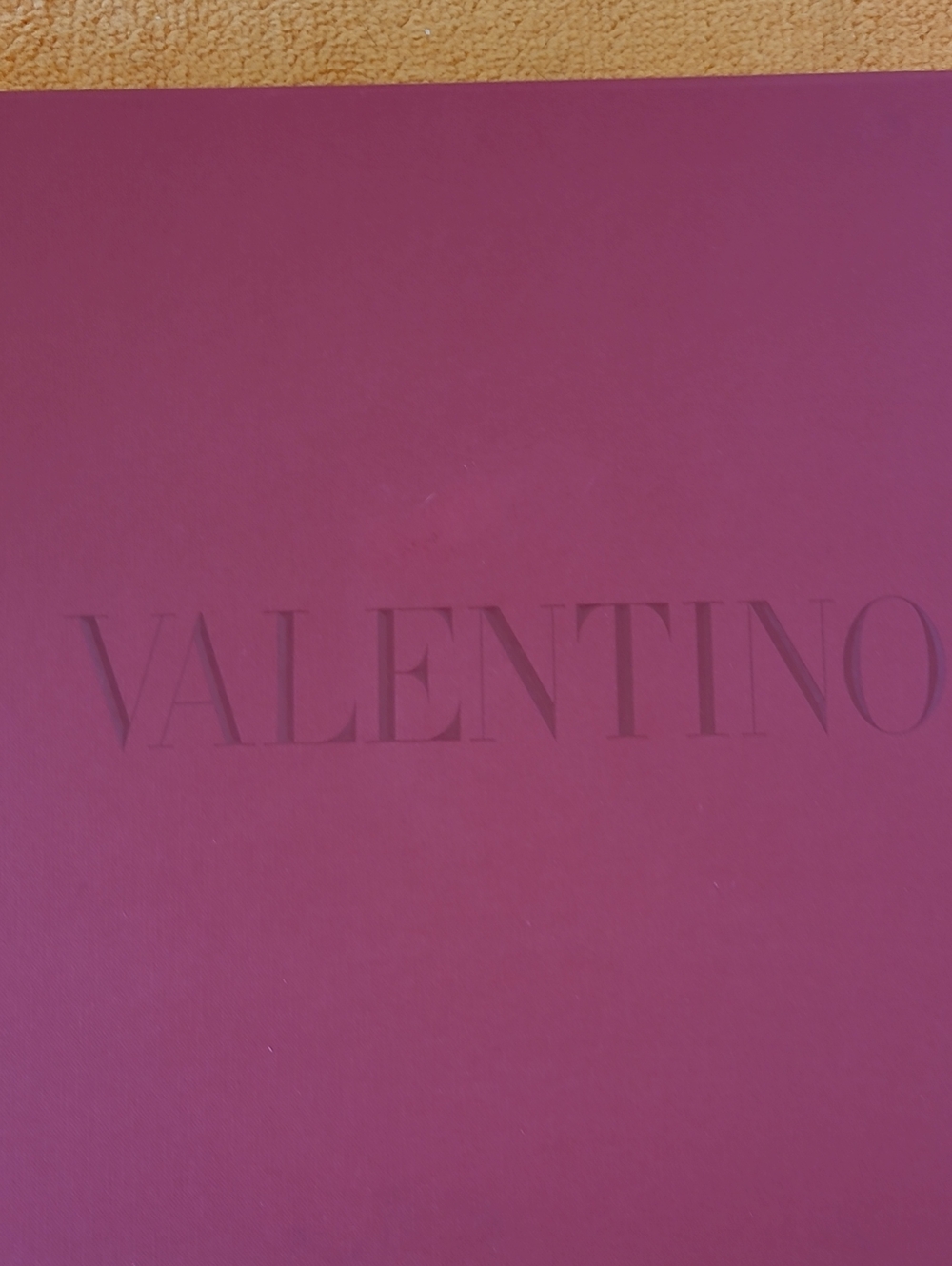 Valentino Designer EMPTY BOX Deep Magenta